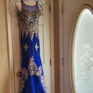 Royal Blue Formal Gown